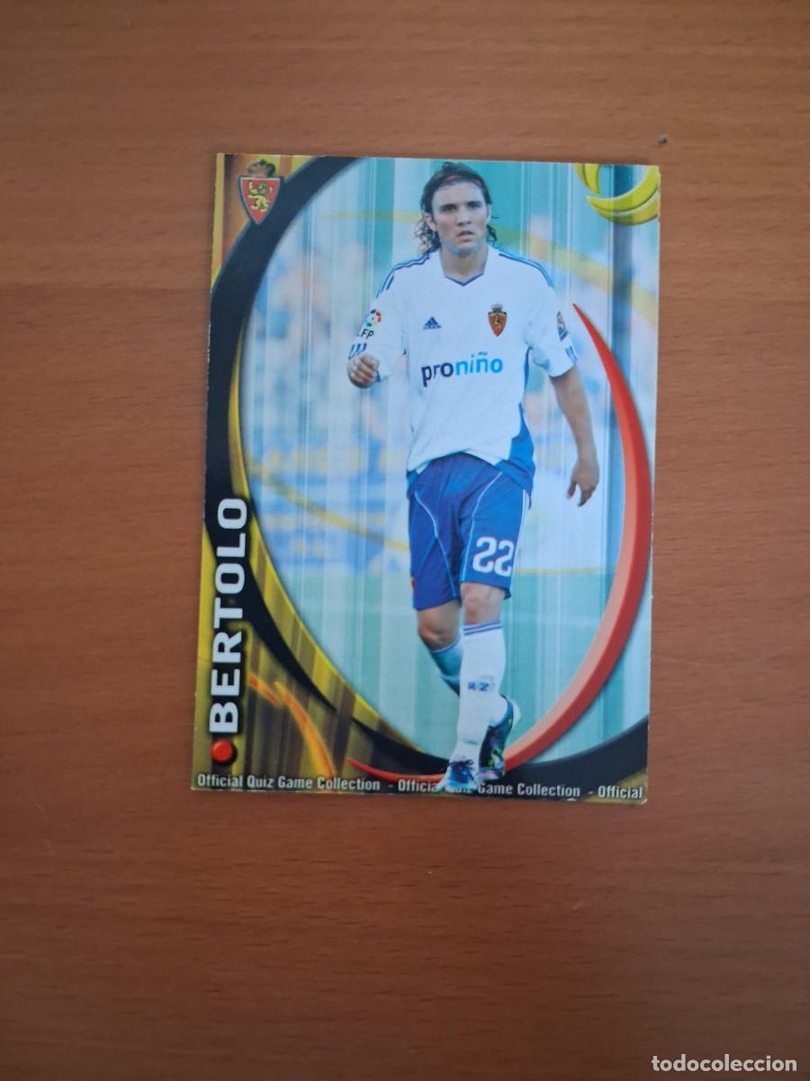 Cartes &agrave; collectionner de Football: Mundicromo Official Quiz Game Collection 2010 2011 Real Zaragoza 362 Bertolo