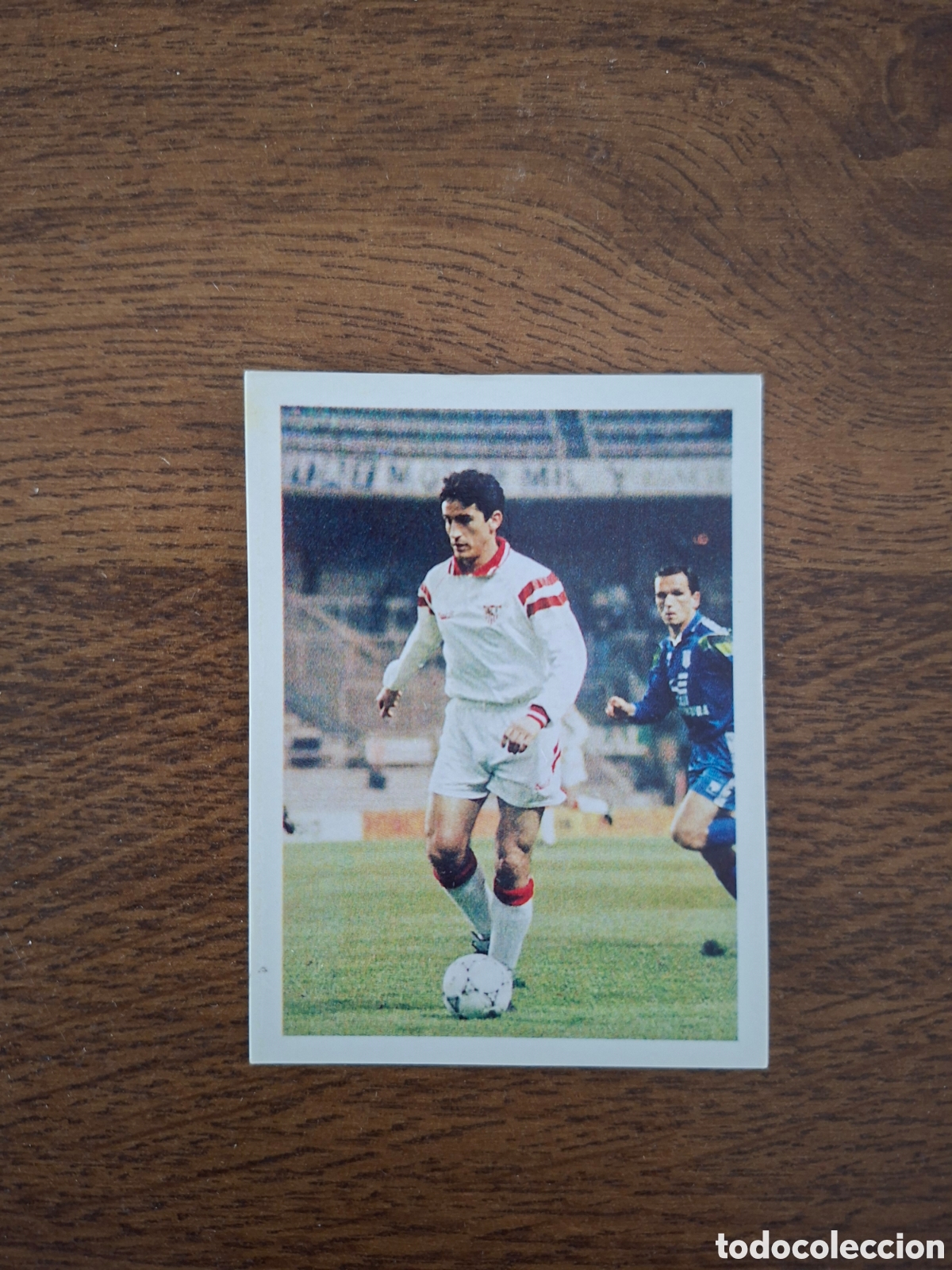 Cartes &agrave; collectionner de Football: JIM&Eacute;NEZ N&deg; 205 SEVILLA MILANO SPORT COLECCI&Oacute;N OFICIAL CROMOS 1995 NUEVO NUNCA PEGADO SEVILLA F.C