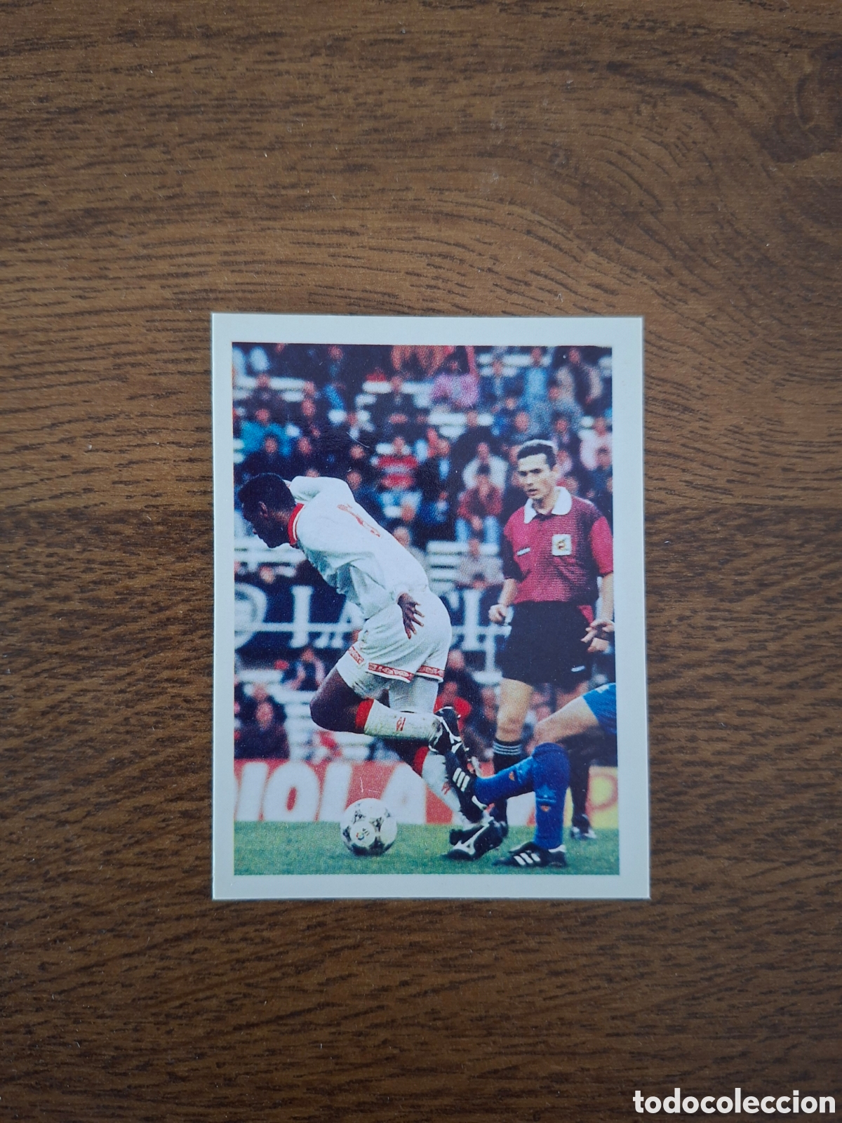 Cartes &agrave; collectionner de Football: MOACIR N&deg; 228 SEVILLA MILANO SPORT COLECCI&Oacute;N OFICIAL CROMOS 1995 NUEVO NUNCA PEGADO SEVILLA F.C