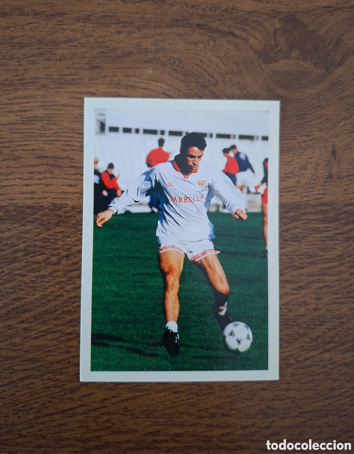 Cartes &agrave; collectionner de Football: MONCHU N&deg; 297 SEVILLA MILANO SPORT COLECCI&Oacute;N OFICIAL CROMOS 1995 NUEVO NUNCA PEGADO SEVILLA F.C