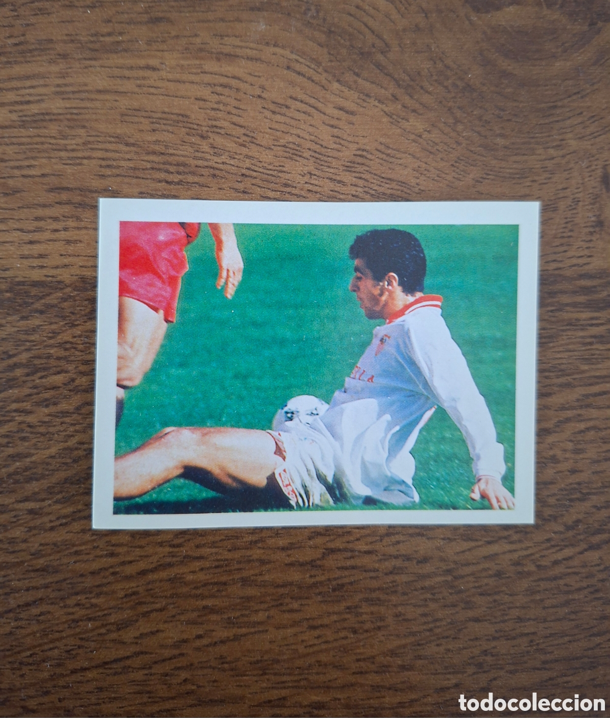 Cartes &agrave; collectionner de Football: MONCHU N&deg; 300 SEVILLA MILANO SPORT COLECCI&Oacute;N OFICIAL CROMOS 1995 NUEVO NUNCA PEGADO SEVILLA F.C