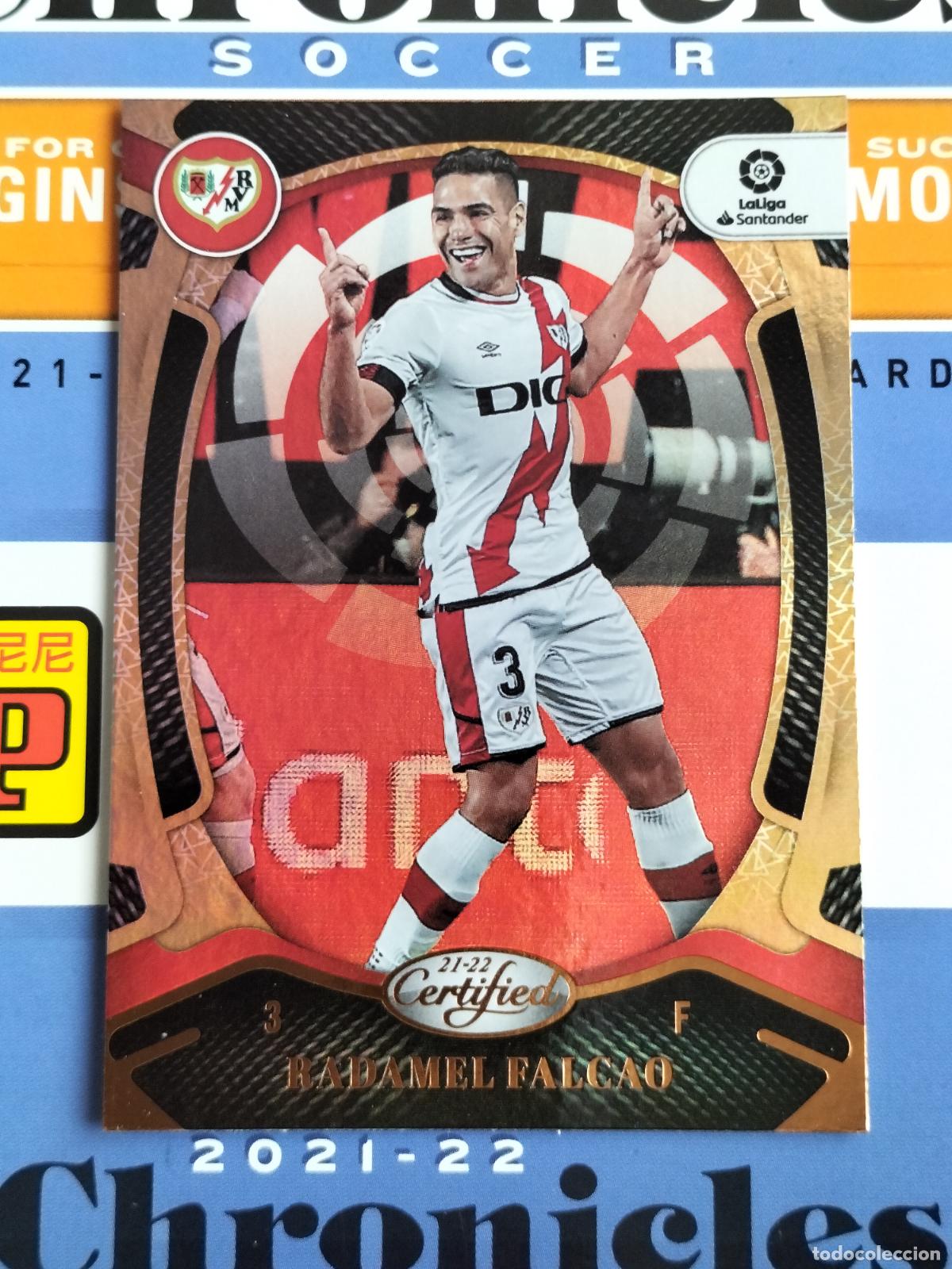Figurine di Calcio: N&ordm; 158 REDAMEL FALCAO RAYO VALLECANO CARD CHRONICLES LA LIGA SOCCER 2021 2022 21 22 PANINI