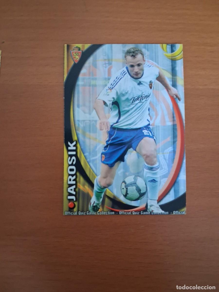 Fu&szlig;ball-Sticker: Mundicromo Official Quiz Game Collection 2010 2011 Real Zaragoza 363 Jarosik