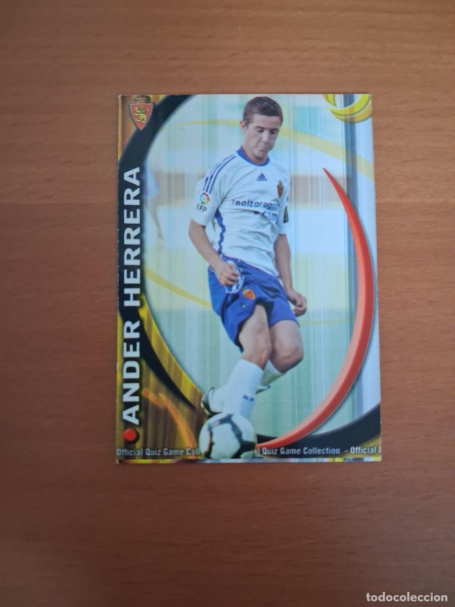 Fu&szlig;ball-Sticker: Mundicromo Official Quiz Game Collection 2010 2011 Real Zaragoza 365 Ander Herrera