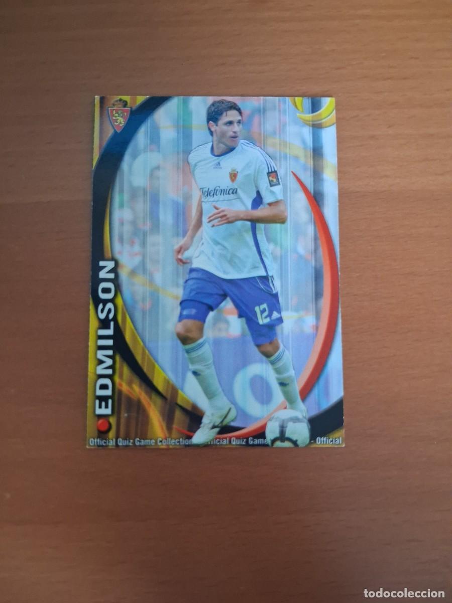 Figurine di Calcio: Mundicromo Official Quiz Game Collection 2010 2011 Real Zaragoza 368 Edmildson