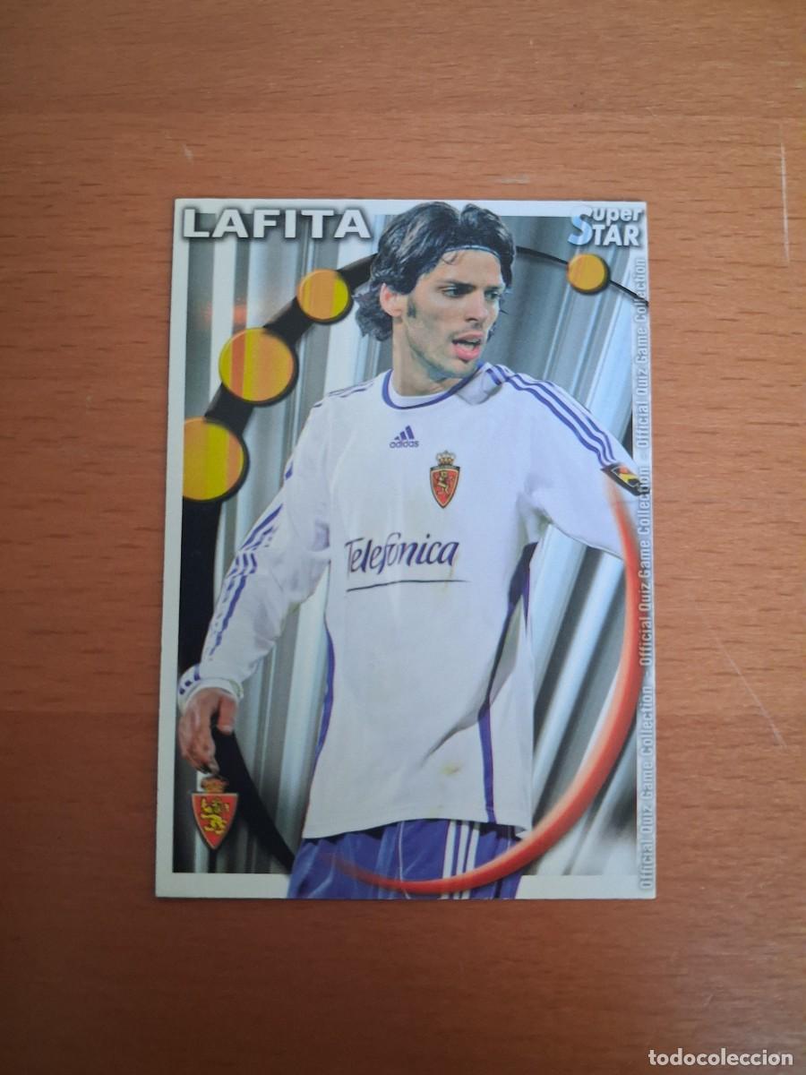 Figurine di Calcio: Mundicromo Official Quiz Game Collection 2010 2011 Real Zaragoza 375 Lafita Superstar
