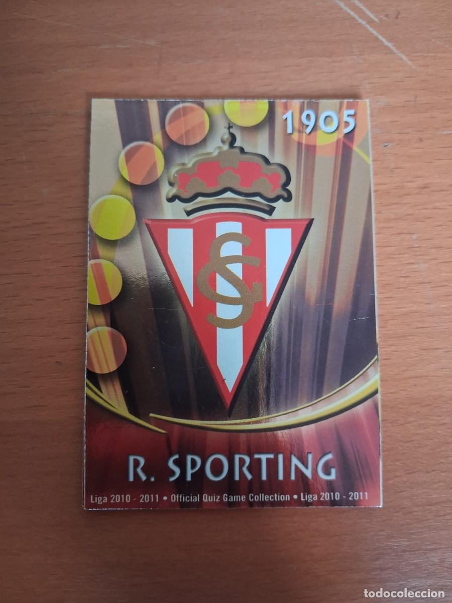 Cartes &agrave; collectionner de Football: Mundicromo Official Quiz Game Collection 2010 2011 Real Sporting de Gij&oacute;n 379 Escudo