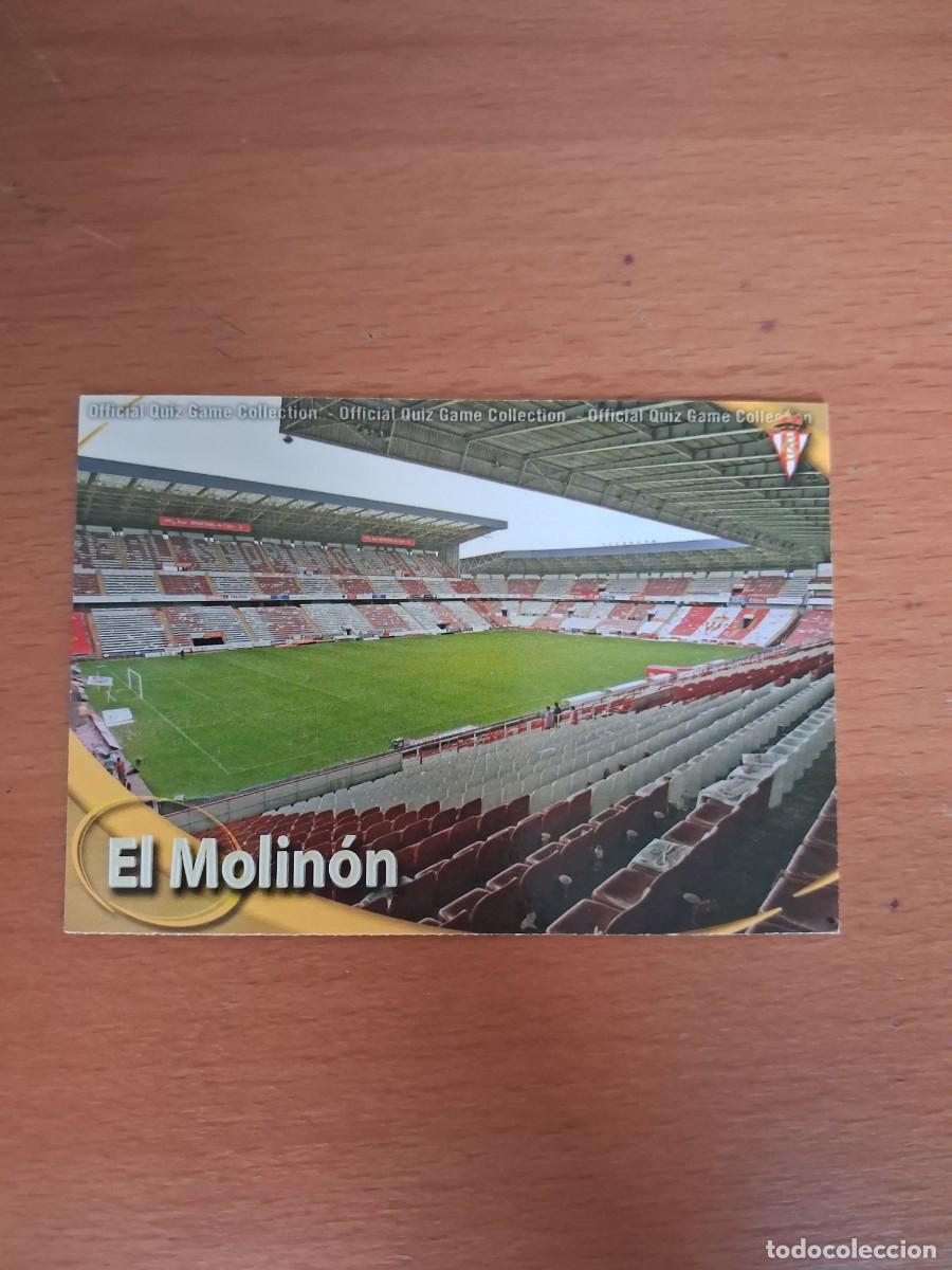 Football Stickers: Mundicromo Official Quiz Game Collection 2010 2011 Real Sporting de Gij&oacute;n 380 El Molinon Estadio