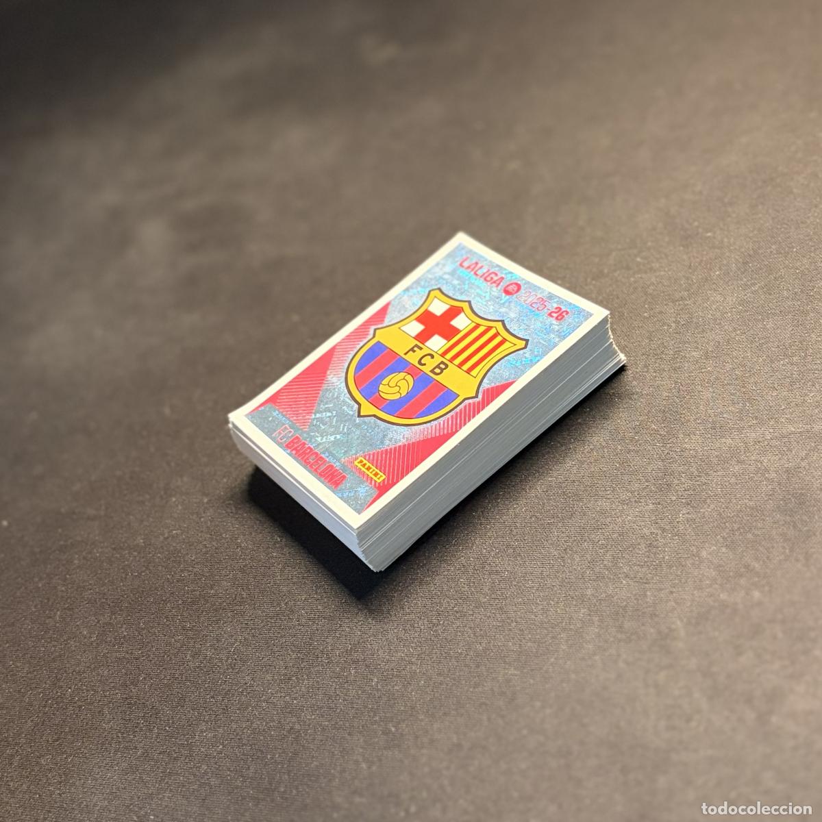 Football Stickers: Lote 100 cromos DIFERENTES sin repetir Liga Este 2025 2026