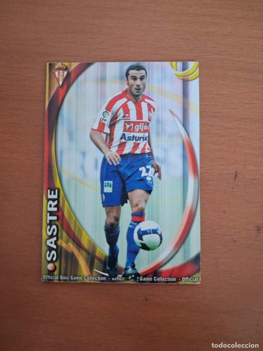 Football Stickers: Mundicromo Official Quiz Game Collection 2010 2011 Real Sporting de Gij&oacute;n 384 Sastre
