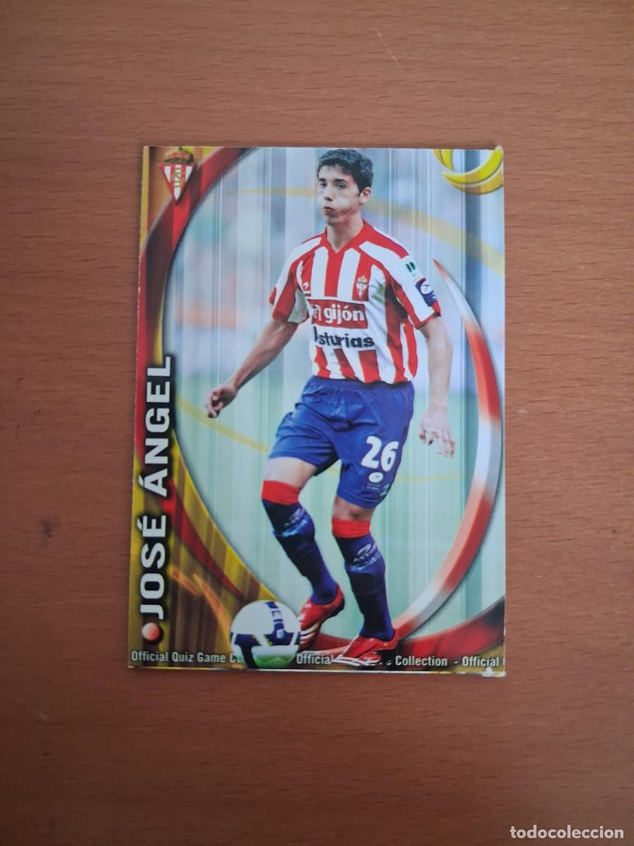 Football Stickers: Mundicromo Official Quiz Game Collection 2010 2011 Real Sporting de Gij&oacute;n 387 Jose Angel