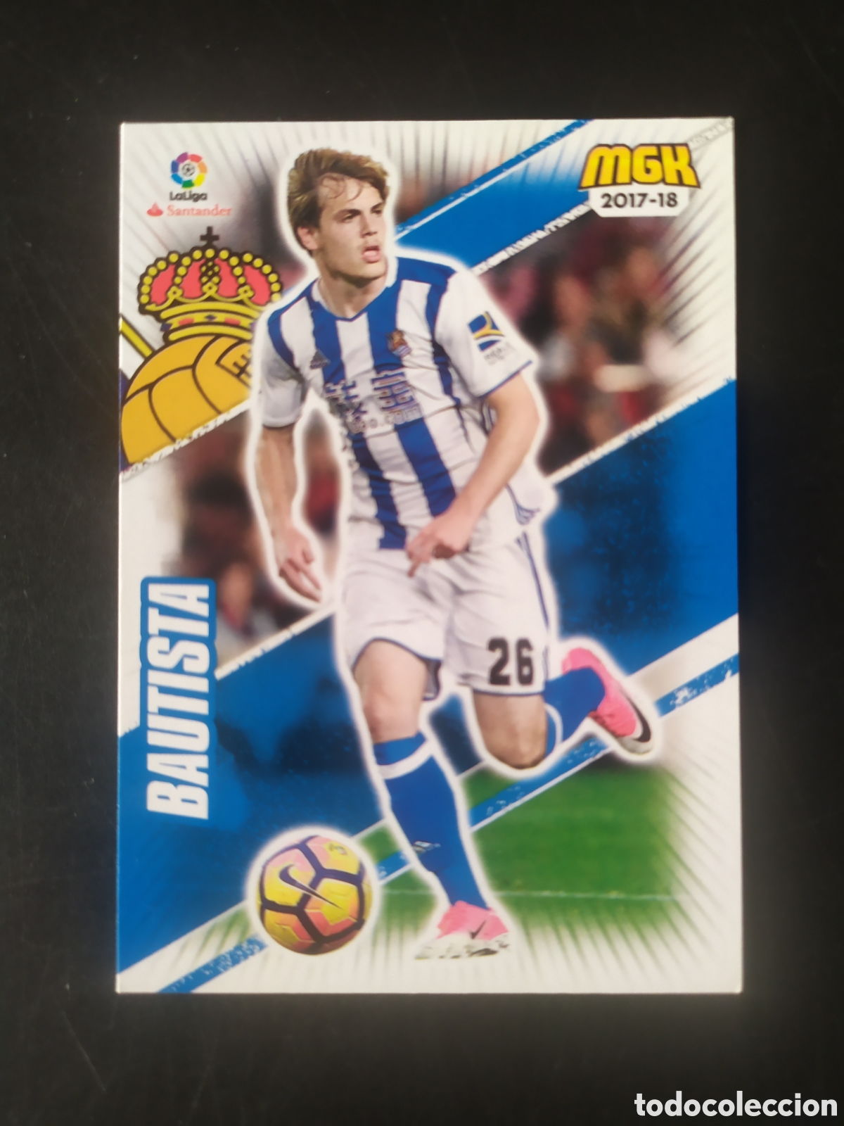 Football Stickers: Megacracks 2017 2018 17 18 panini Bautista n&deg; 450 Real Sociedad