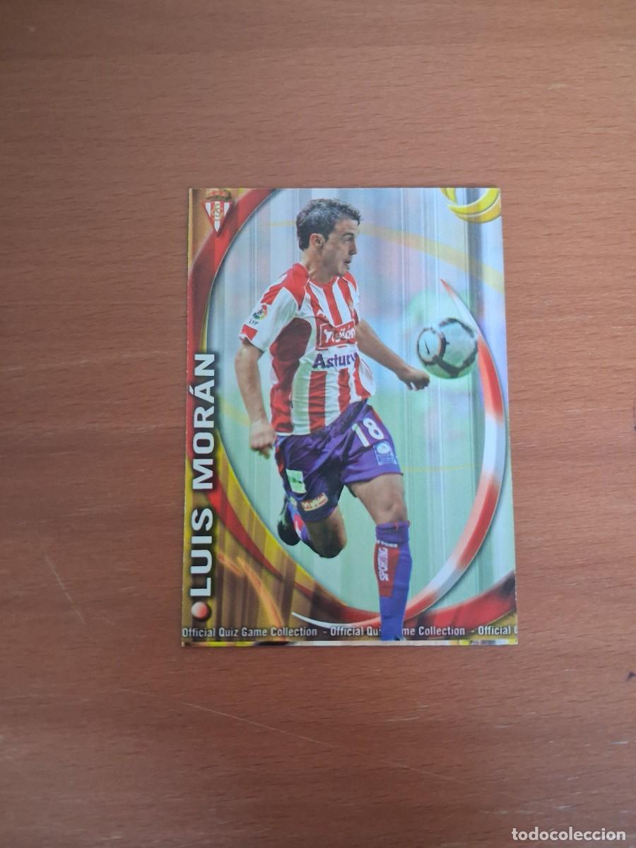 Football Stickers: Mundicromo Official Quiz Game Collection 2010 2011 Real Sporting de Gij&oacute;n 395 Luis Moran