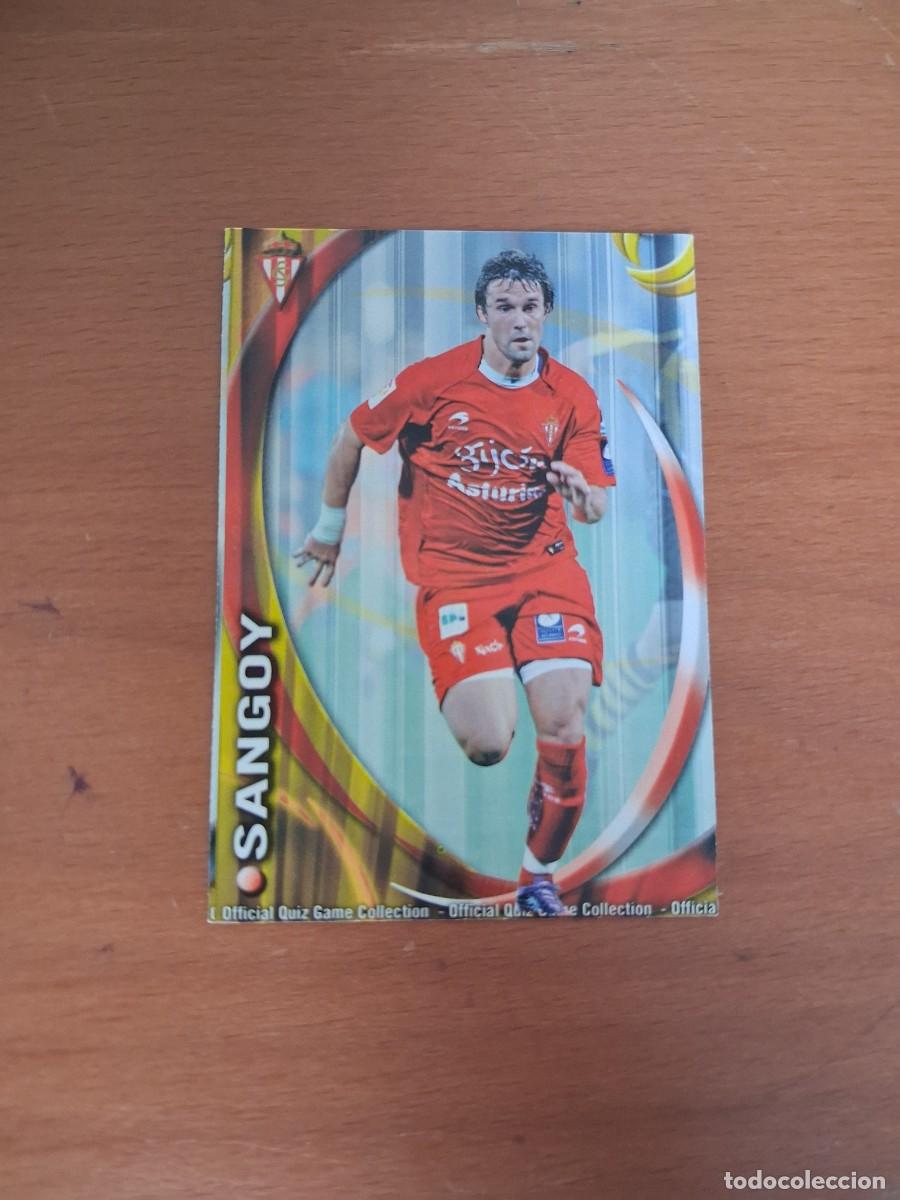 Football Stickers: Mundicromo Official Quiz Game Collection 2010 2011 Real Sporting de Gij&oacute;n 397 Sangoy
