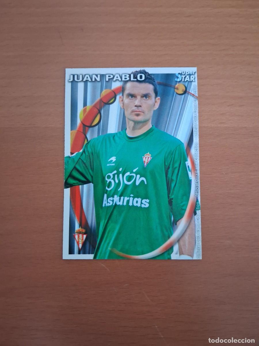 Football Stickers: Mundicromo Official Quiz Game Collection 2010 2011 Real Sporting de Gij&oacute;n 401 Juan Pablo Superstar
