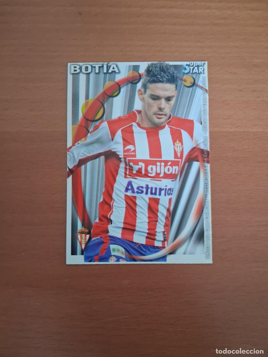 Cromos de f&uacute;tbol: Mundicromo Official Quiz Game Collection 2010 2011 Real Sporting de Gij&oacute;n 402 Botia Superstar