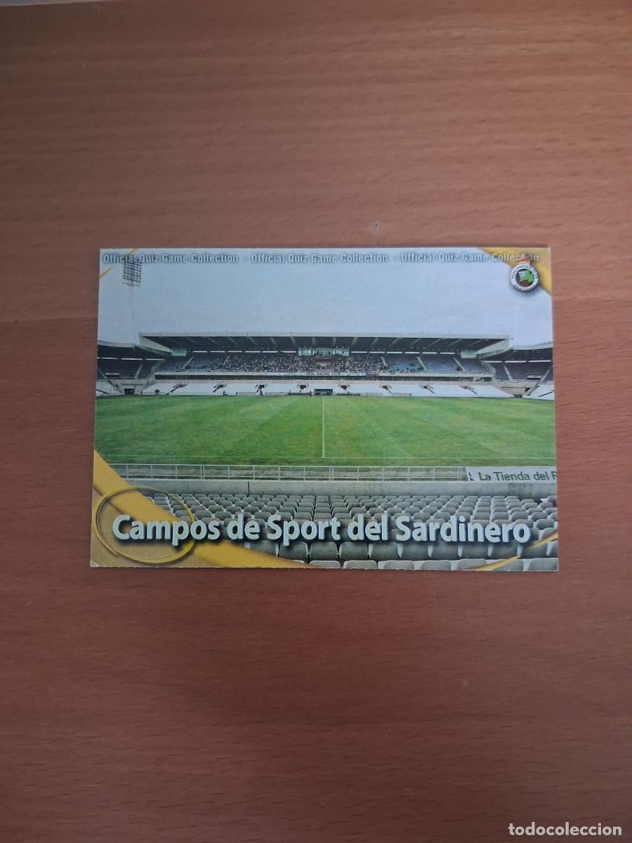 Football Stickers: Mundicromo Official Quiz Game Collection 2010 2011 Racing de Santander 407 Campos de Sport Sardinero
