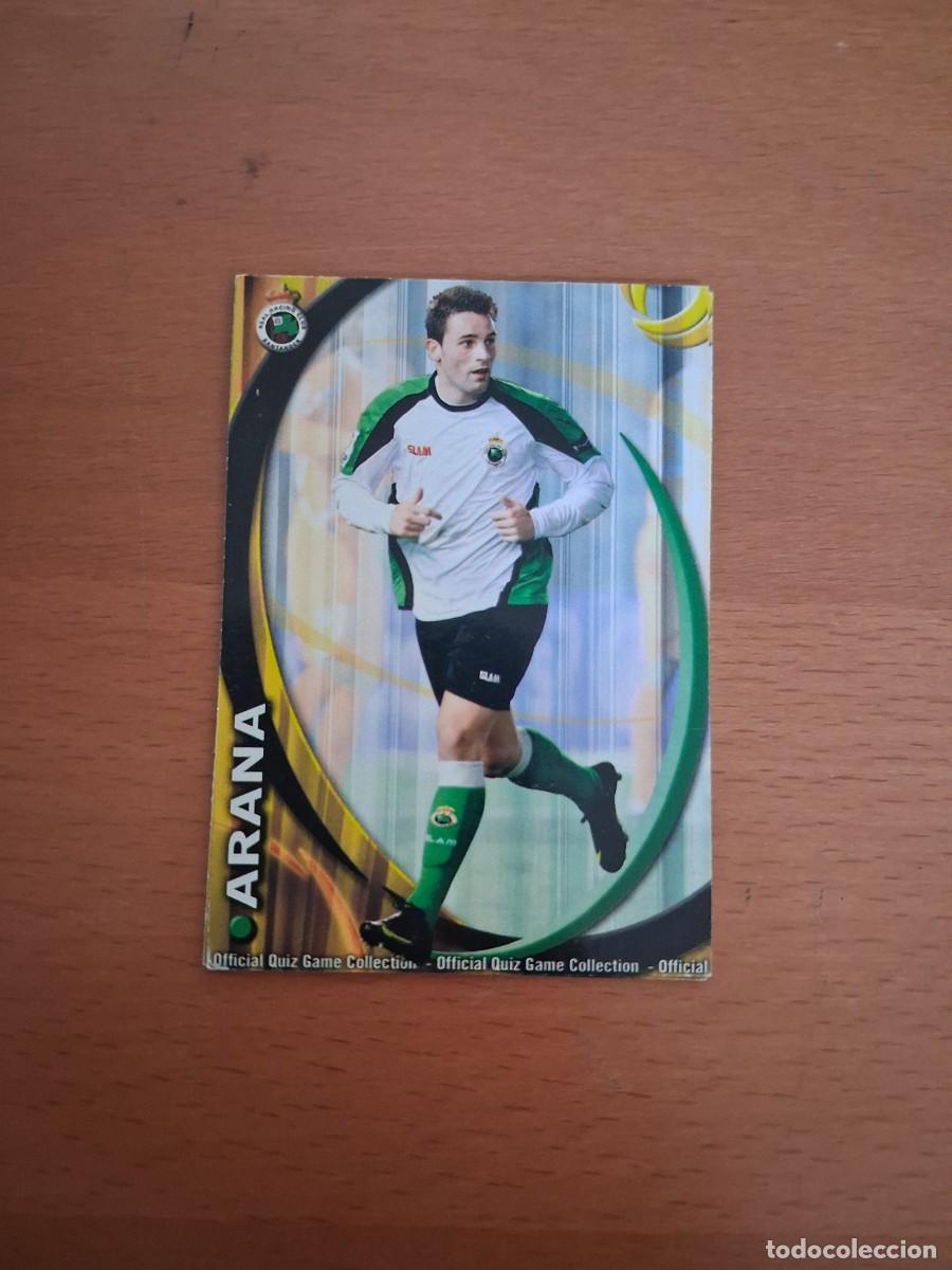 Fu&szlig;ball-Sticker: Mundicromo Official Quiz Game Collection 2010 2011 Racing de Santander 419 Arana