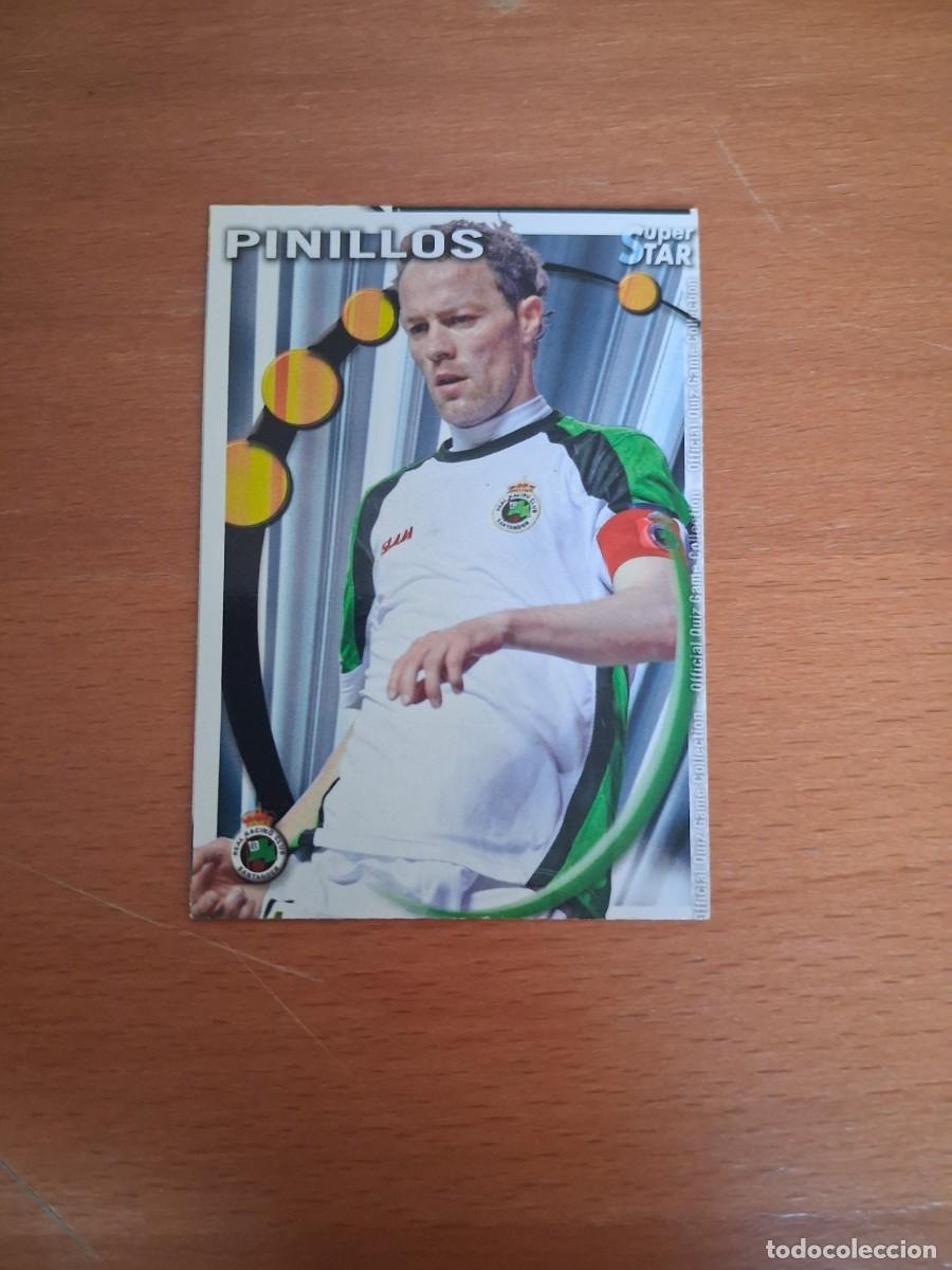 Fu&szlig;ball-Sticker: Mundicromo Official Quiz Game Collection 2010 2011 Racing de Santander 429 Pinillos Superstar