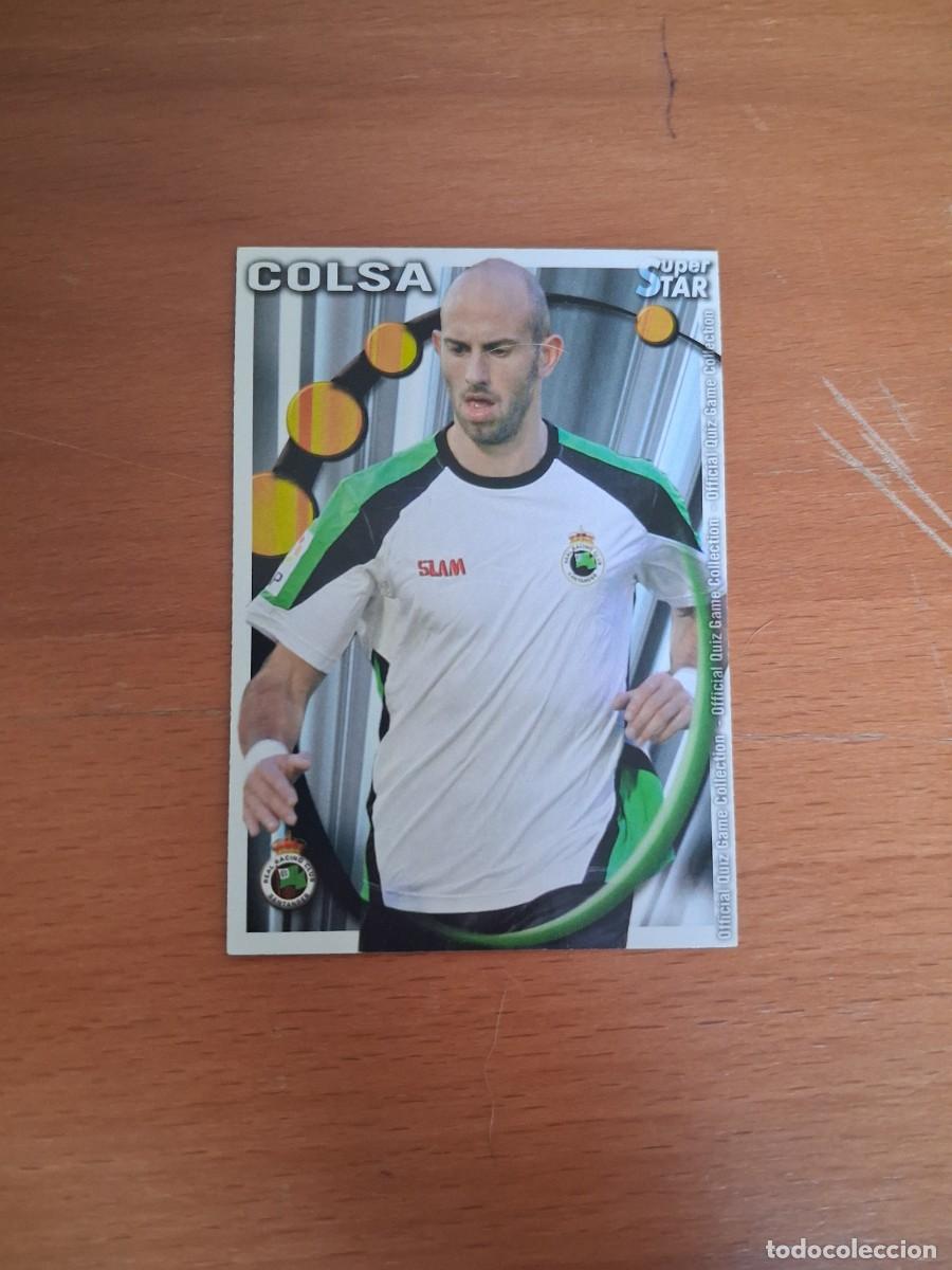 Fu&szlig;ball-Sticker: Mundicromo Official Quiz Game Collection 2010 2011 Racing de Santander 430 Colsa Superstar
