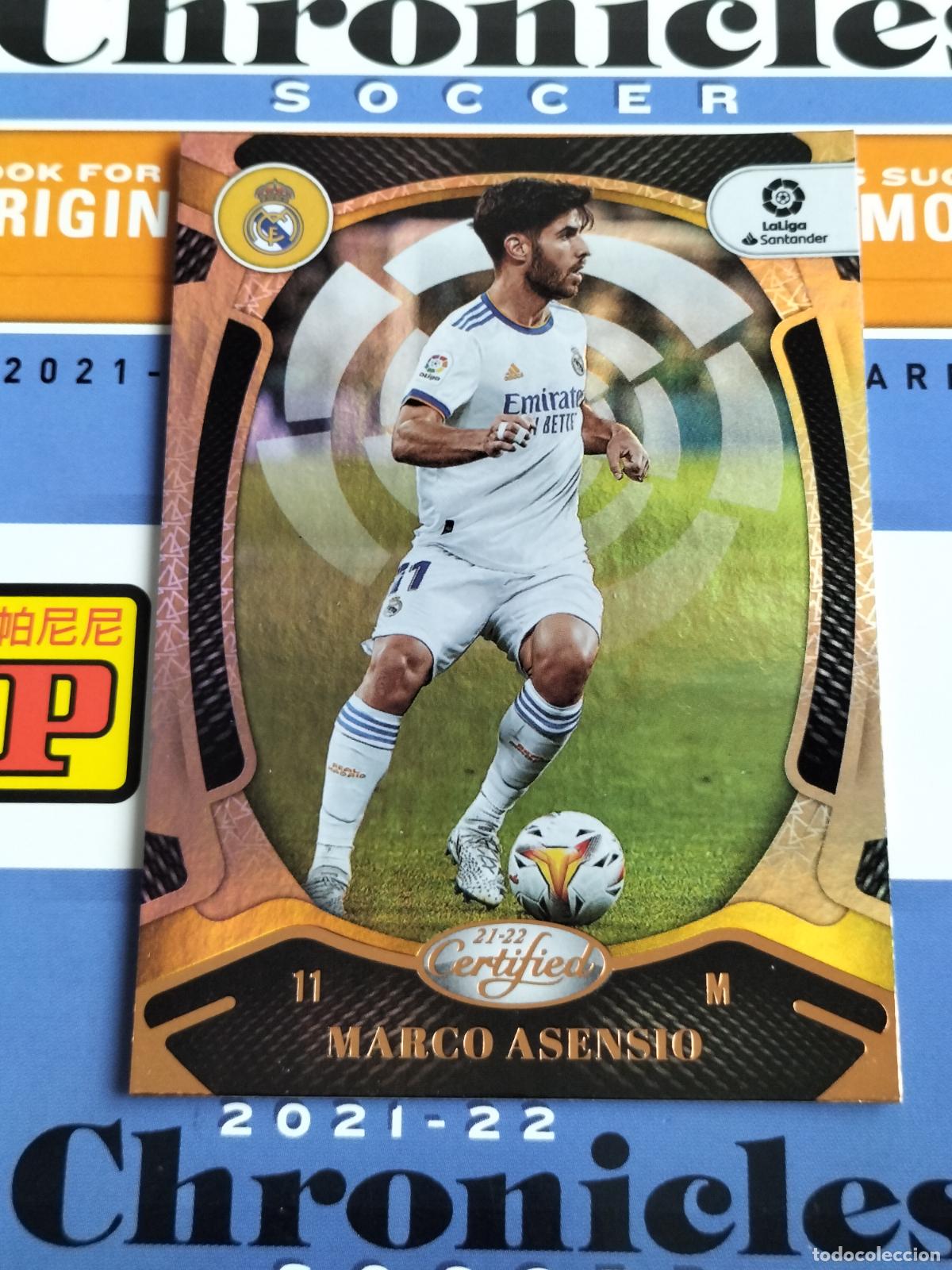 Cromos de Futebol: N&ordm; 163 MARCO ASENSIO REAL MADRID CARD CHRONICLES LA LIGA SOCCER 2021 2022 21 22 PANINI
