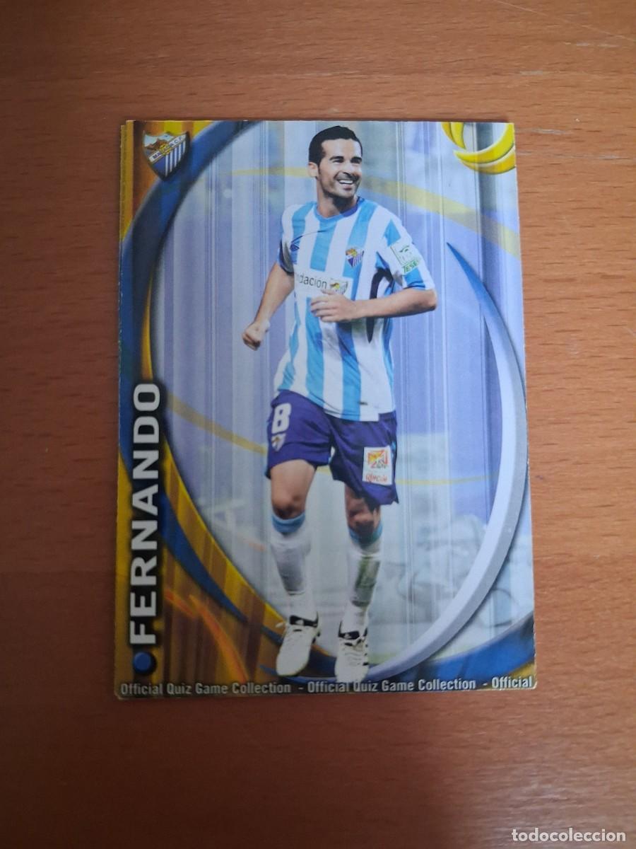 Cartes &agrave; collectionner de Football: Mundicromo Official Quiz Game Collection 2010 2011 Malaga CF 450 Fernando