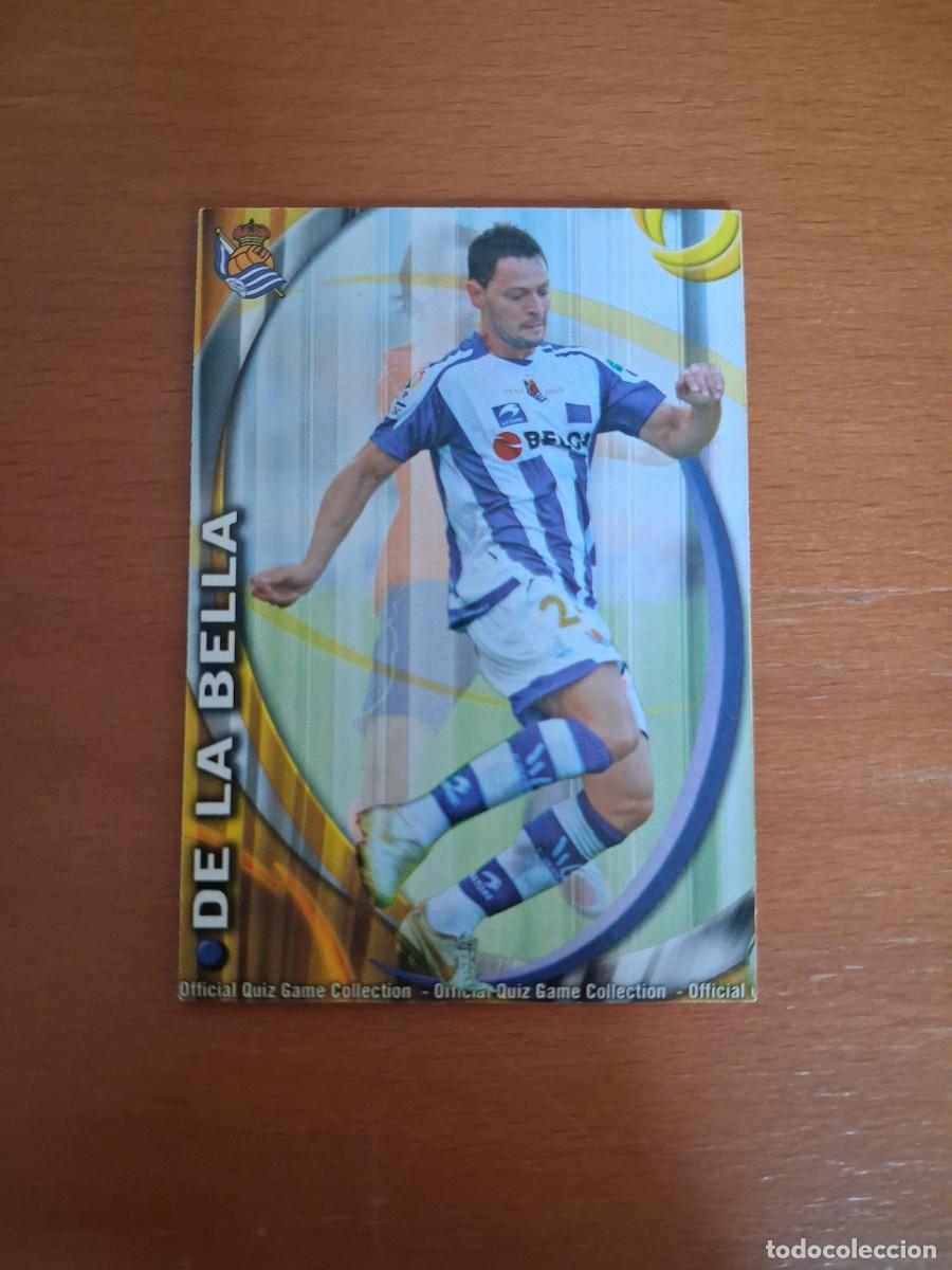 Fu&szlig;ball-Sticker: Mundicromo Official Quiz Game Collection 2010 2011 Real Sociedad 465 De la Bella