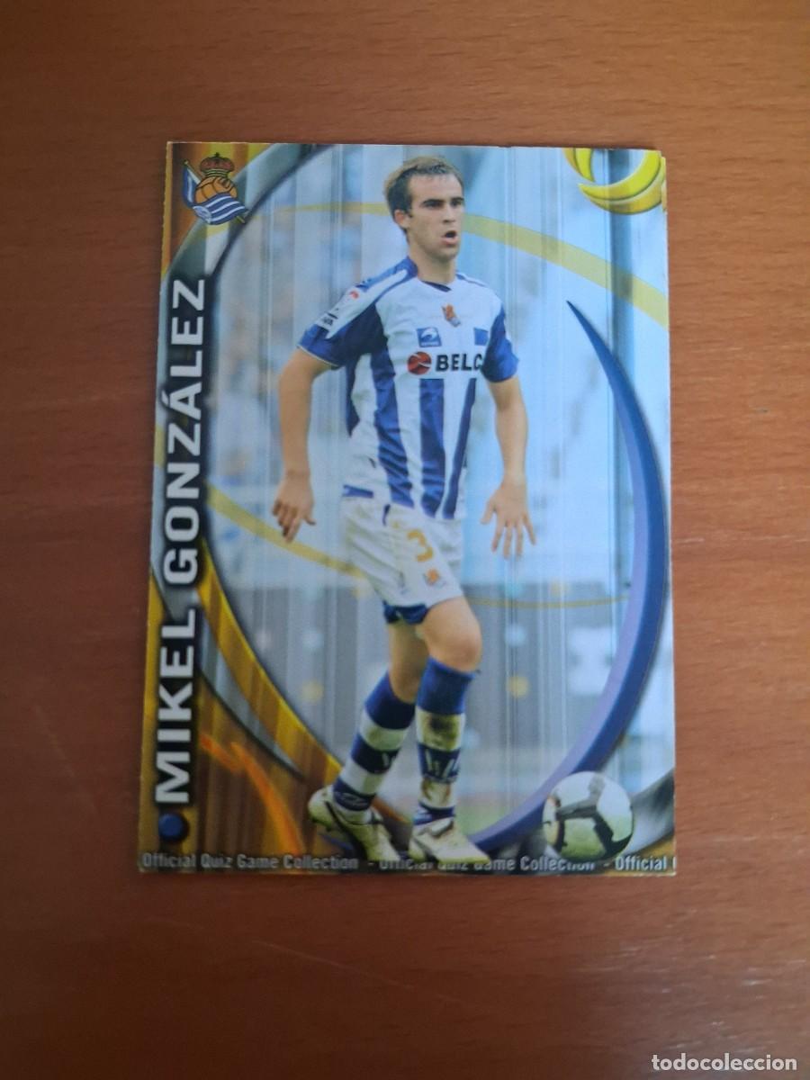 Fu&szlig;ball-Sticker: Mundicromo Official Quiz Game Collection 2010 2011 Real Sociedad 468 Mikel Gonzalez