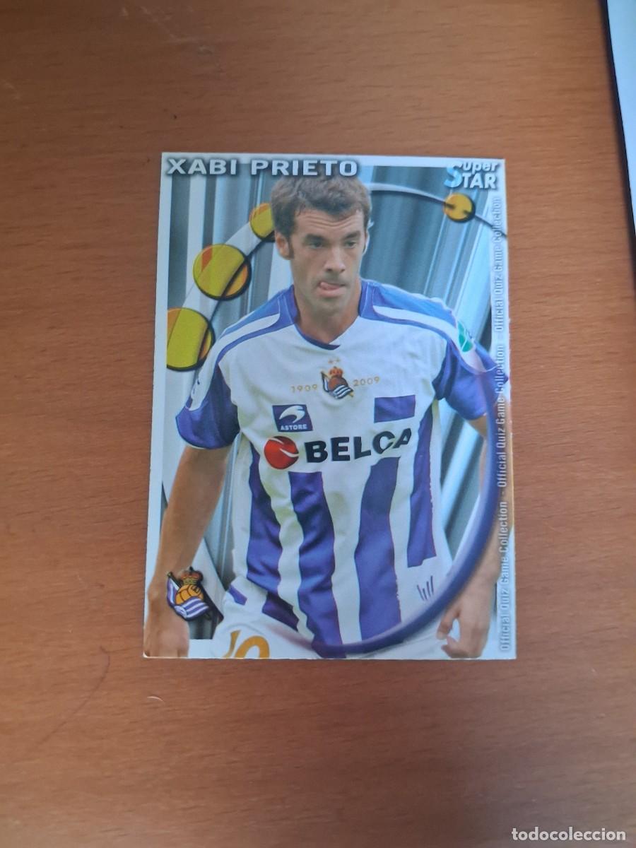 Fu&szlig;ball-Sticker: Mundicromo Official Quiz Game Collection 2010 2011 Real Sociedad 483 Xabi Prieto Superstar