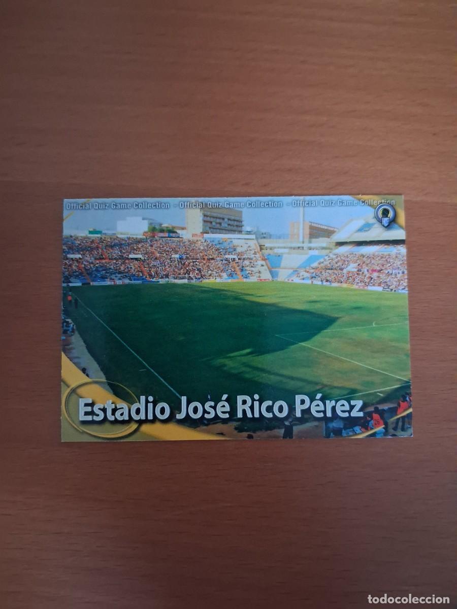 Fu&szlig;ball-Sticker: Mundicromo Official Quiz Game Collection 2010 2011 Hercules CF 488 Estadio Jose Rico Perez