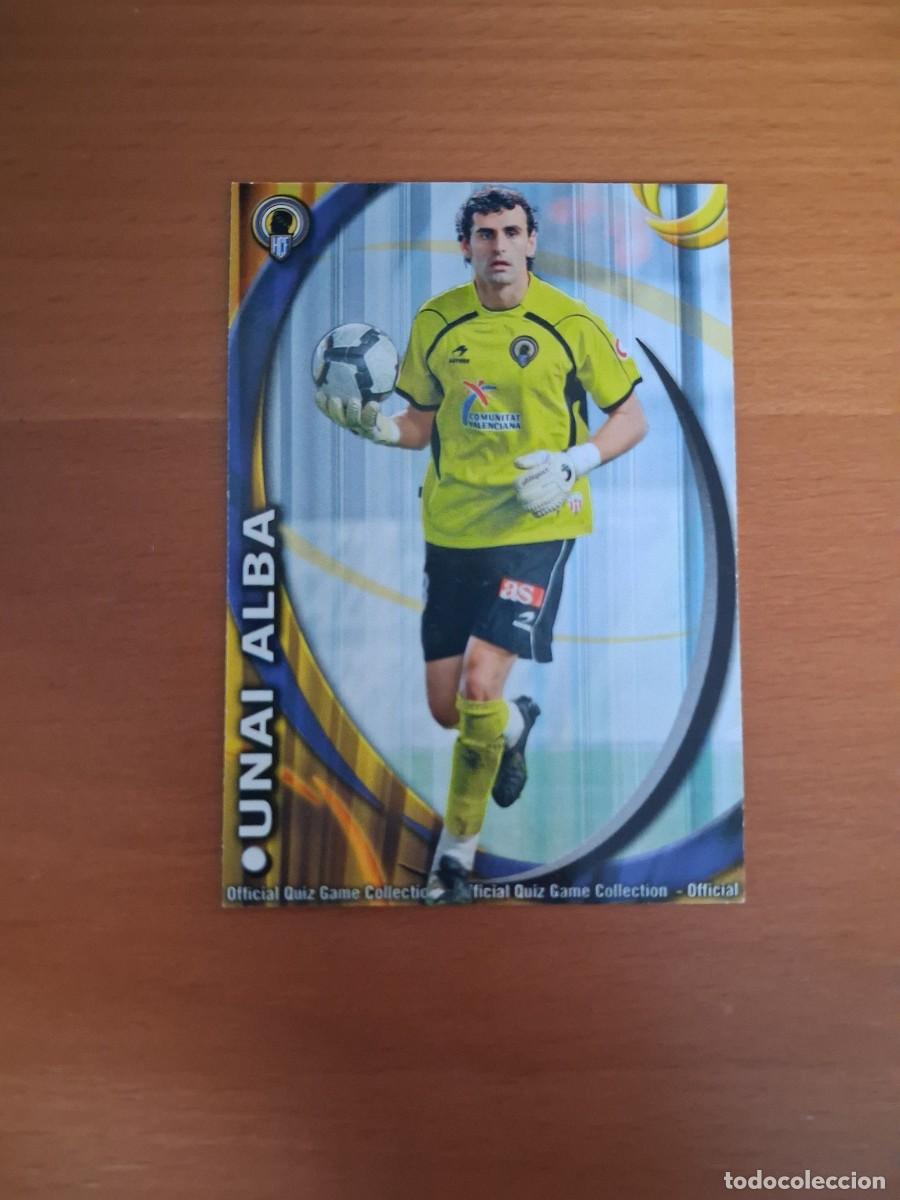 Fu&szlig;ball-Sticker: Mundicromo Official Quiz Game Collection 2010 2011 Hercules CF 491 Unai Alba