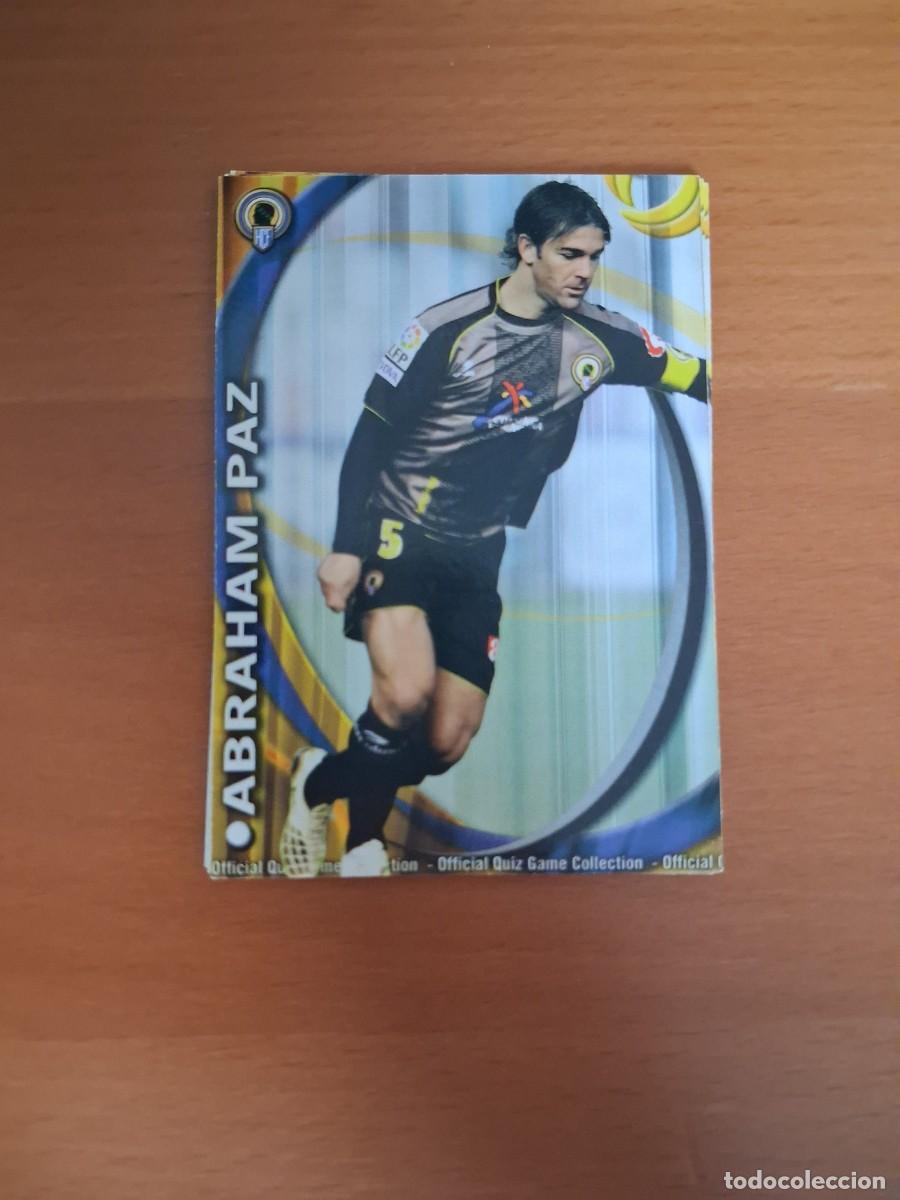 Fu&szlig;ball-Sticker: Mundicromo Official Quiz Game Collection 2010 2011 Hercules CF 493 Abraham Paz