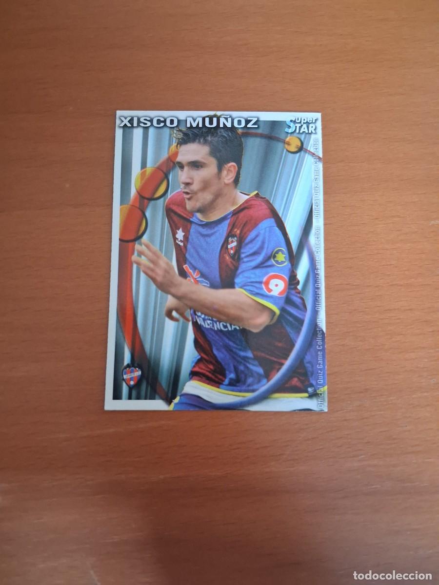 Football Stickers: Mundicromo Official Quiz Game Collection 2010 2011 Levante UD 537 Xisco Mu&ntilde;oz
