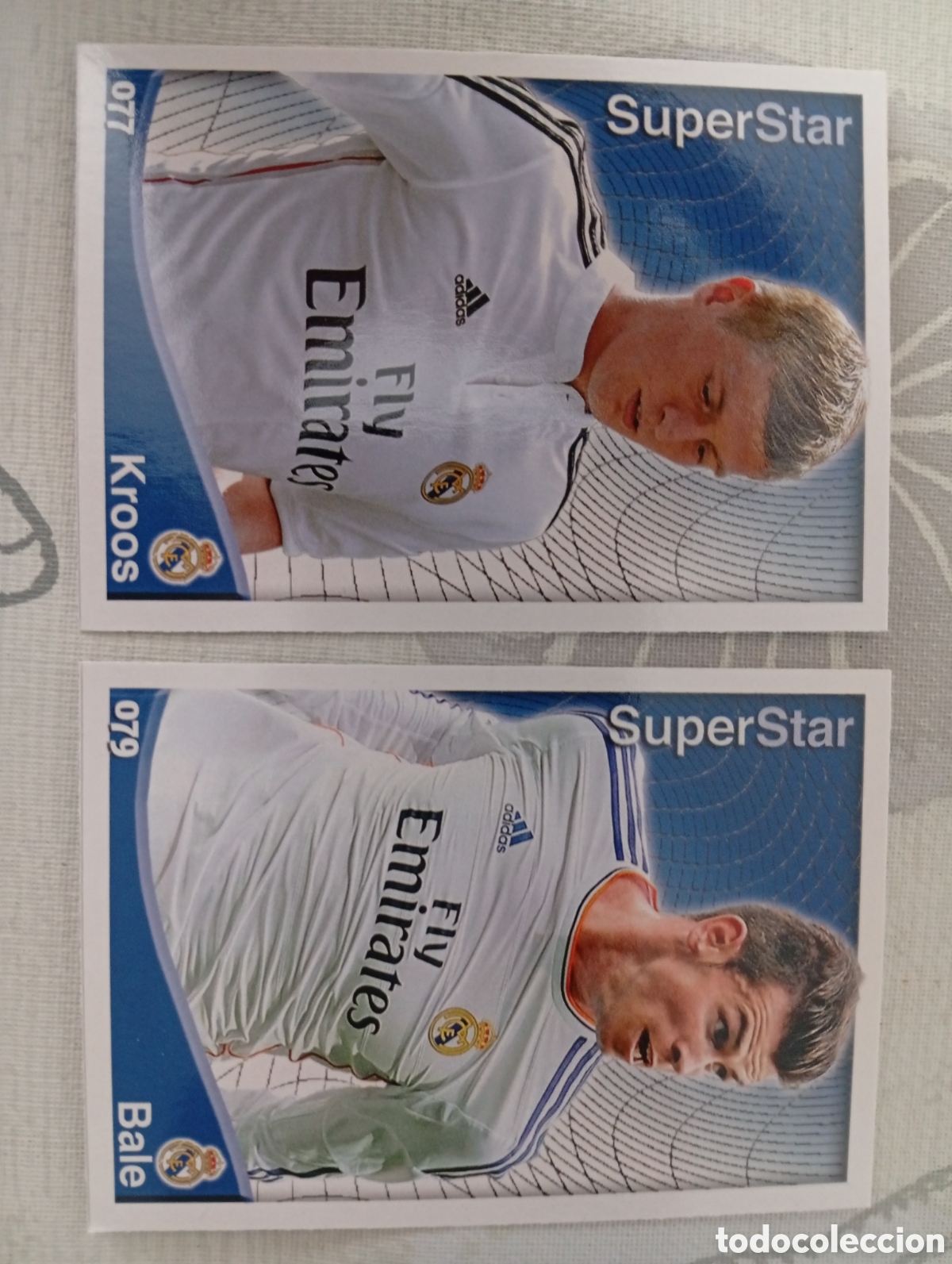 Cartes &agrave; collectionner de Football: Dos cartas las fichas quiz de la liga 2015