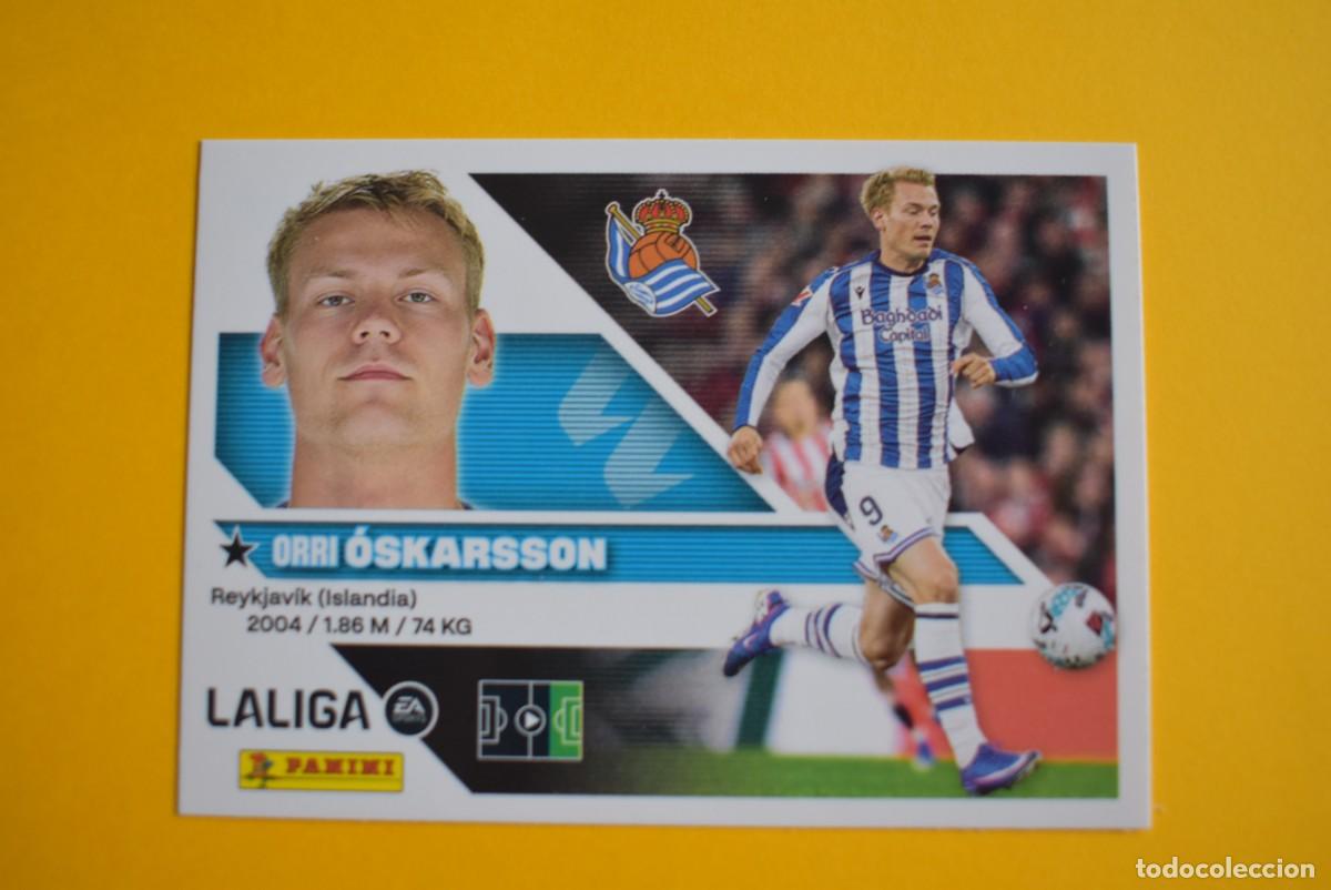 Cartes &agrave; collectionner de Football: Cromo Liga 2026 2027. 26 27. &Oacute;skarson. Real Sociedad. N. &ordm; 19. ESTE. Panini