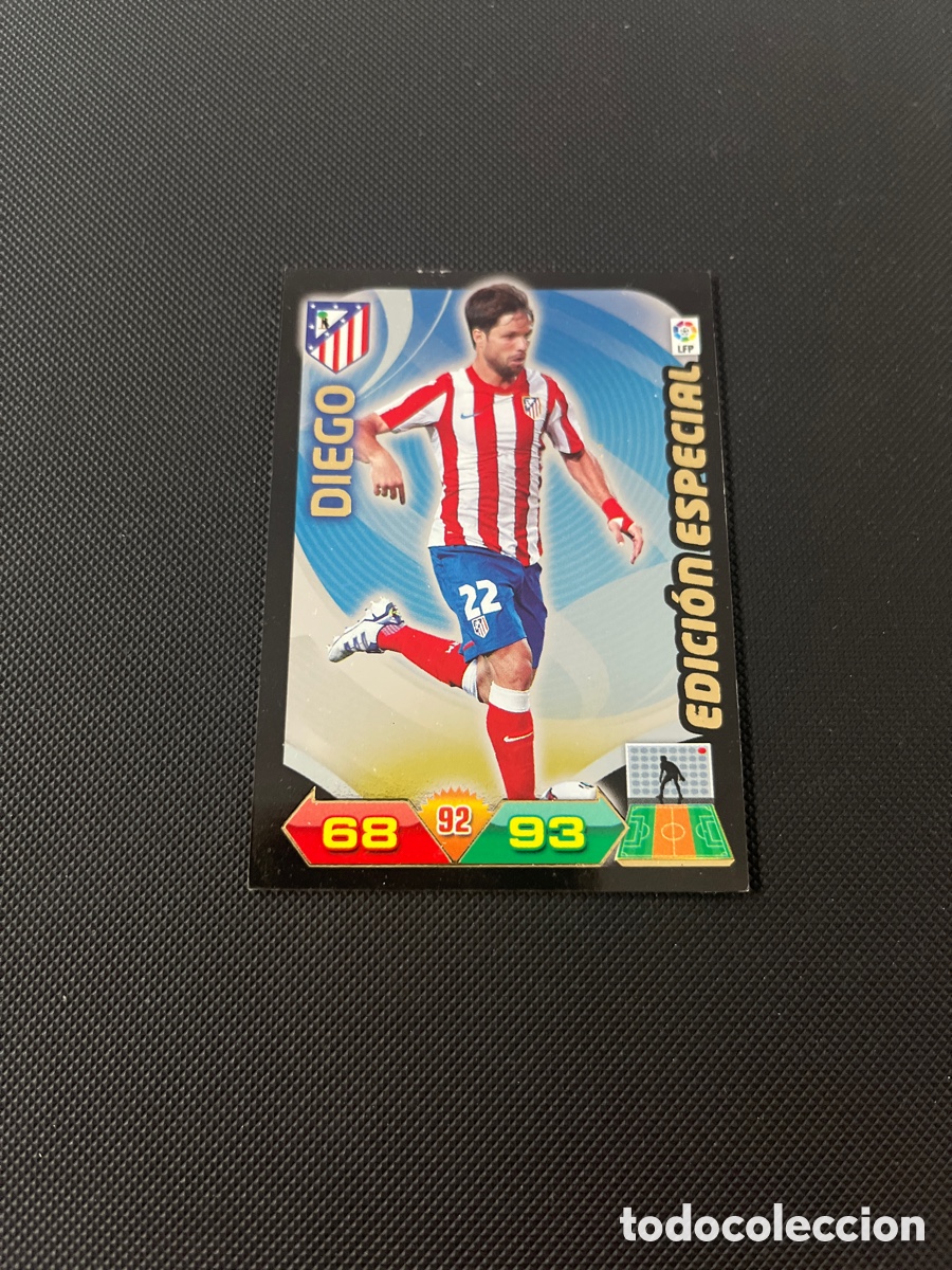 Cromos de f&uacute;tbol: DIEGO EDICION ESPECIAL ATLETICO DE MADRID ADRENALYN 2011 2012 PANINI 11 12 PERFECTO ESTADO