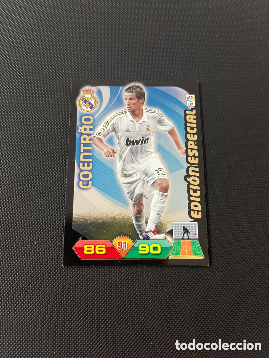 Cromos de f&uacute;tbol: COENTRAO EDICION ESPECIAL REAL MADRID ADRENALYN 2011 2012 PANINI 11 12 PERFECTO ESTADO