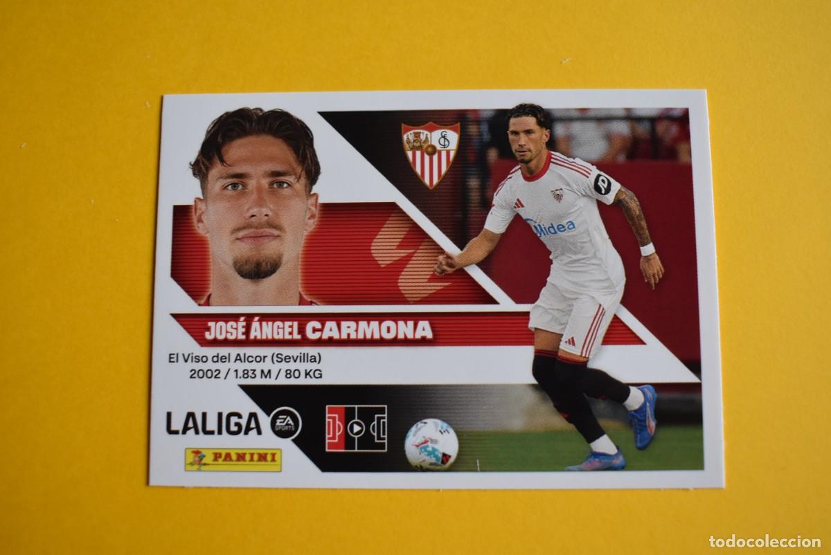 Cartes &agrave; collectionner de Football: Cromo Liga 2026 2027. 26 27. Carmona. Sevilla. N. &ordm; 5. ESTE. Panini