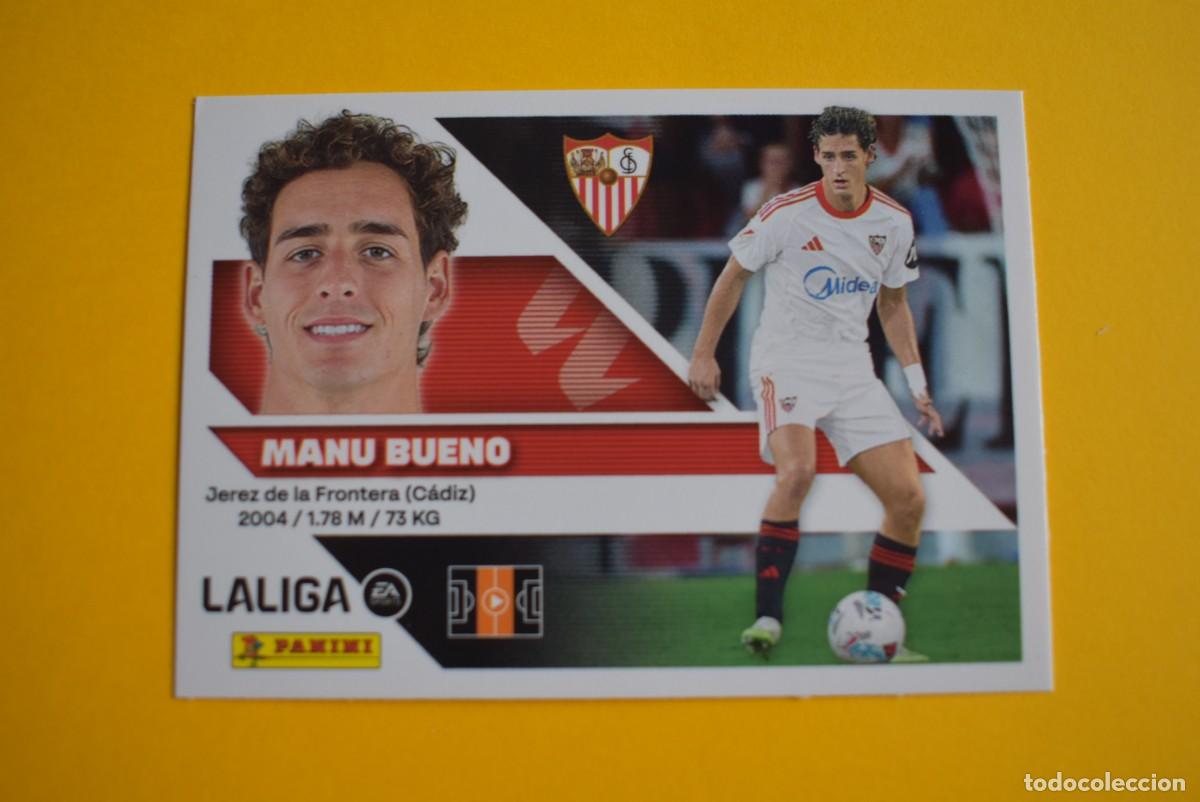 Cartes &agrave; collectionner de Football: Cromo Liga 2026 2027. 26 27. Manu Bueno. Sevilla. N. &ordm; 16. ESTE. Panini