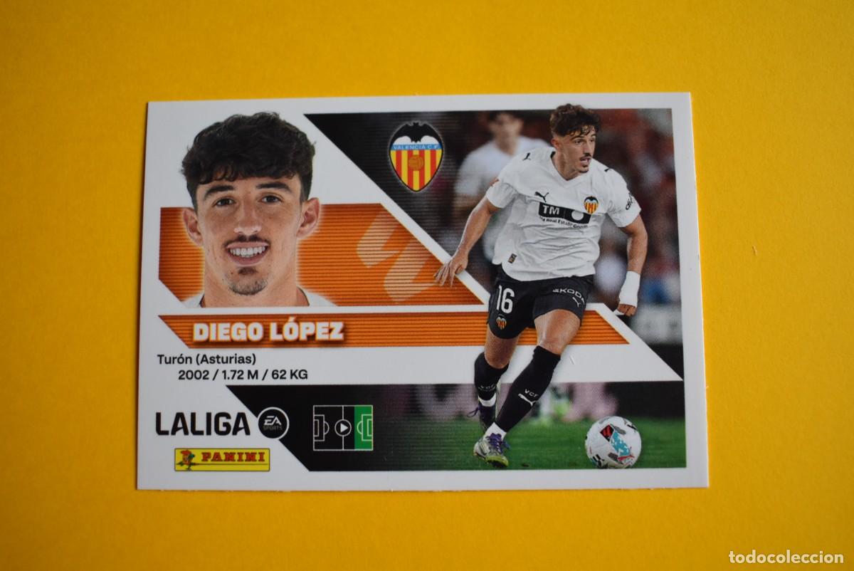 Cartes &agrave; collectionner de Football: Cromo Liga 2026 2027. 26 27. Diego L&oacute;pez. Valencia. N. &ordm; 18. ESTE. Panini