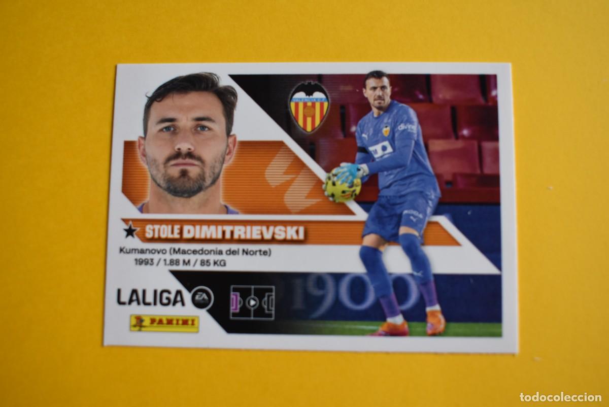 Cartes &agrave; collectionner de Football: Cromo Liga 2026 2027. 26 27. Dimitrievski. Valencia. N. &ordm; 3. ESTE. Panini