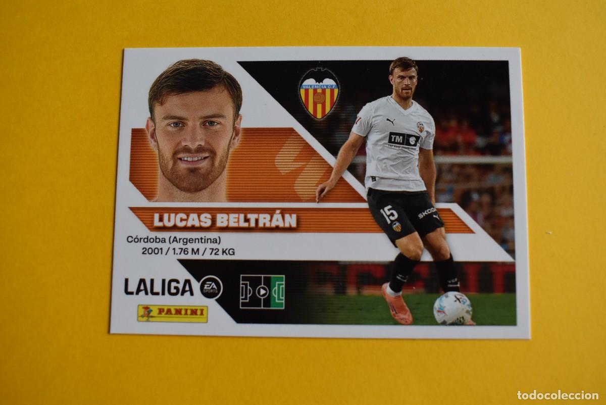 Cartes &agrave; collectionner de Football: Cromo Liga 2026 2027. 26 27. Lucas Beltr&aacute;n. Valencia. N. &ordm; 20 B. ESTE. Panini