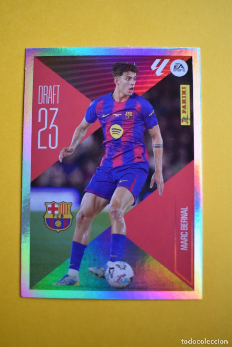 Cartes &agrave; collectionner de Football: Cromo Liga 2026 2027. 26 27. Marc Bernal. Barcelona. Draft 23. N. &ordm; 15. ESTE. Panini