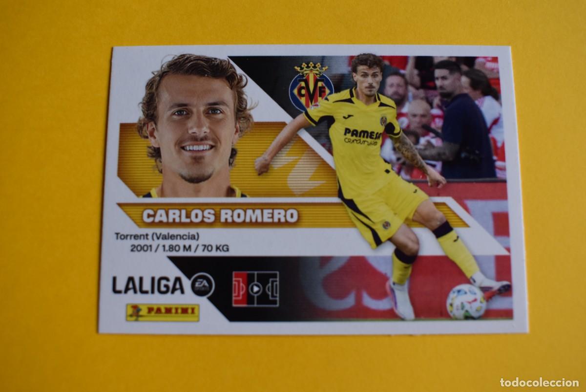Figurine di Calcio: Cromo Liga 2026 2027. 26 27. Carlos Romero. Villarreal. &Uacute;ltimos Fichajes. N. &ordm; 4. ESTE. Panini