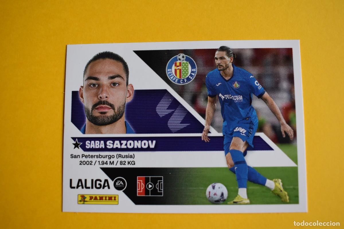 Cromos de Futebol: Cromo Liga 2026 2027. 26 27. Sazonov. Getafe. &Uacute;ltimos Fichajes. N. &ordm; 31. ESTE. Panini