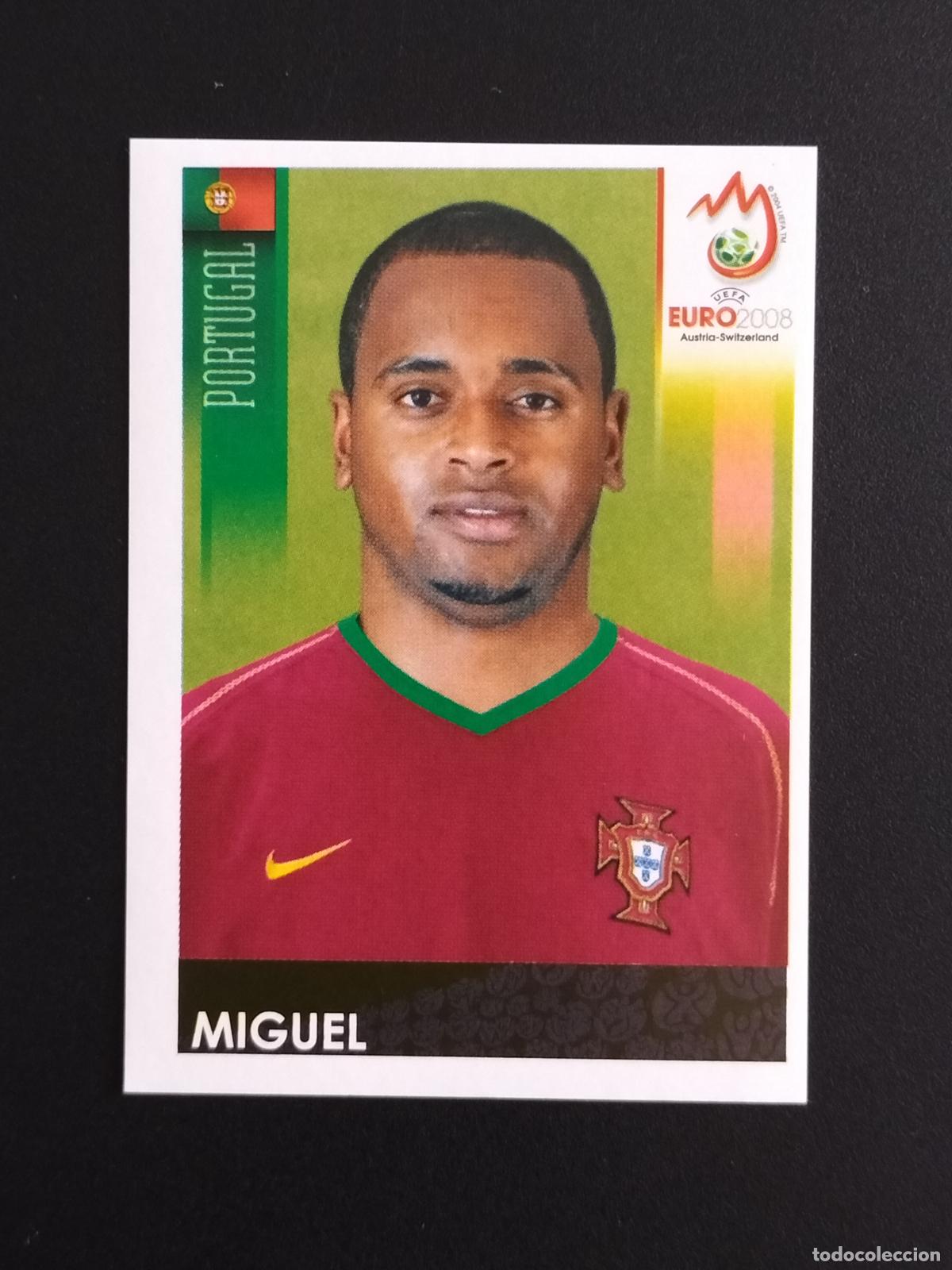 Fu&szlig;ball-Sticker: 109 MIGUEL PORTUGAL CROMOS EUROCOPA FUTBOL AUSTRIA-SUIZA 08 EURO 2008 EURO2008 PANINI