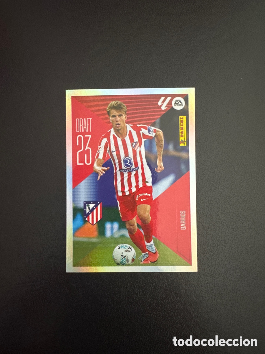 Cromos de f&uacute;tbol: BARRIOS DRAFT 23 NUMERO 3 LIGA ESTE 2026 2027