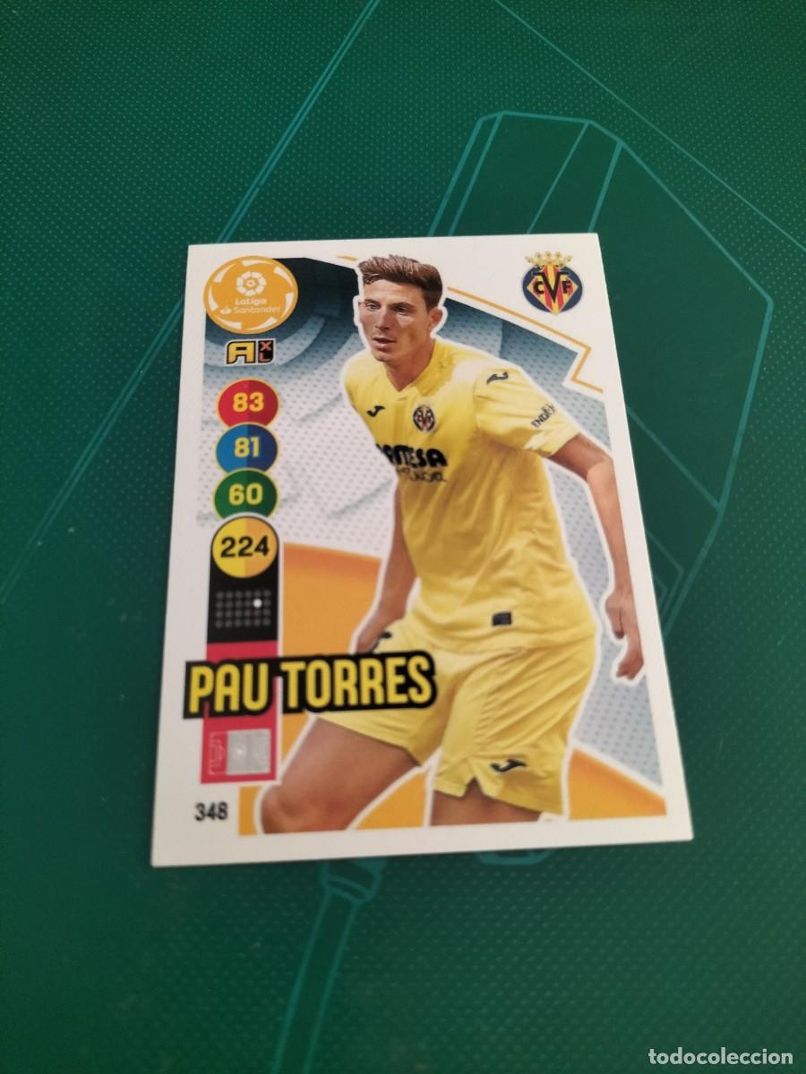 Figurine di Calcio: 1 CROMO FICHA PANINI ADRENALYN 2020-2021 20-21 VILLARREAL C.F 348 PAU TORRES