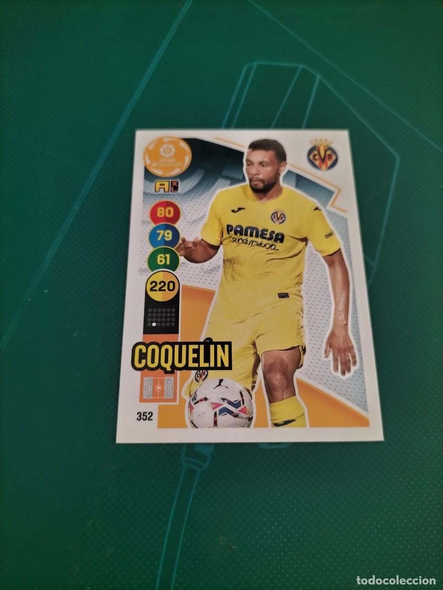 Figurine di Calcio: 1 CROMO FICHA PANINI ADRENALYN 2020-2021 20-21 VILLARREAL C.F 352 COQUELIN