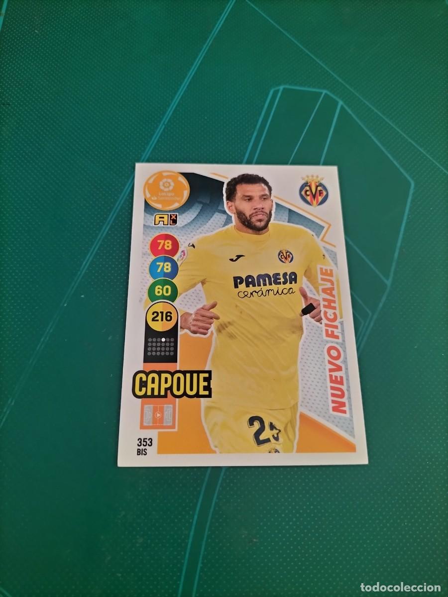 Figurine di Calcio: 1 CROMO FICHA PANINI ADRENALYN 2020-2021 20-21 VILLARREAL C.F 353 bus CAPOUE ( NUEVO FICHAJE